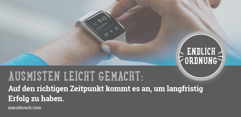 ausmisten leicht gemacht