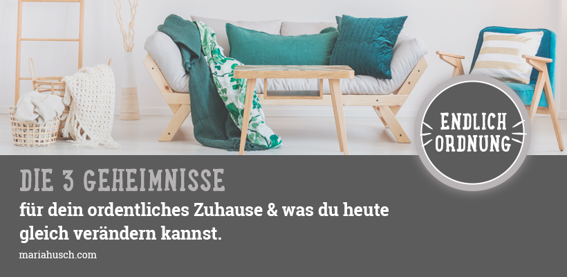 ordentliches zuhause