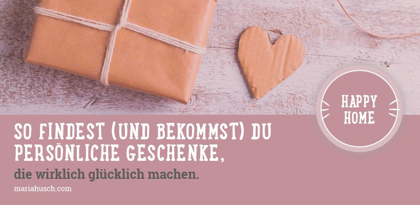 persönliche geschenke