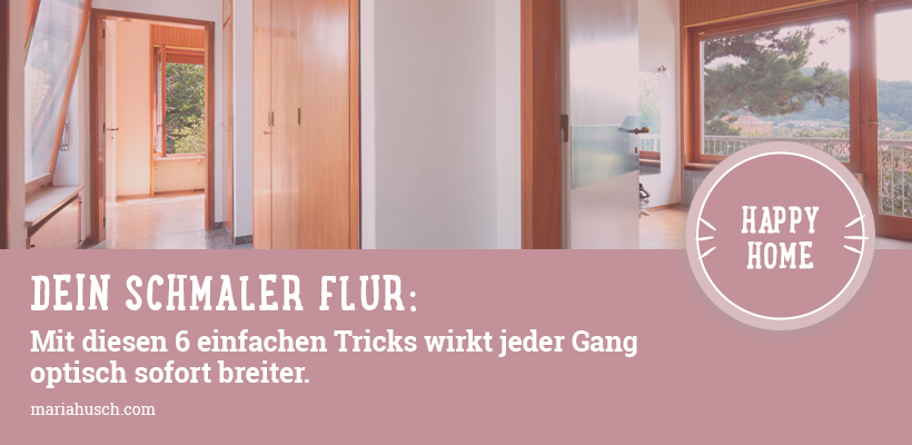 Schmaler Flur