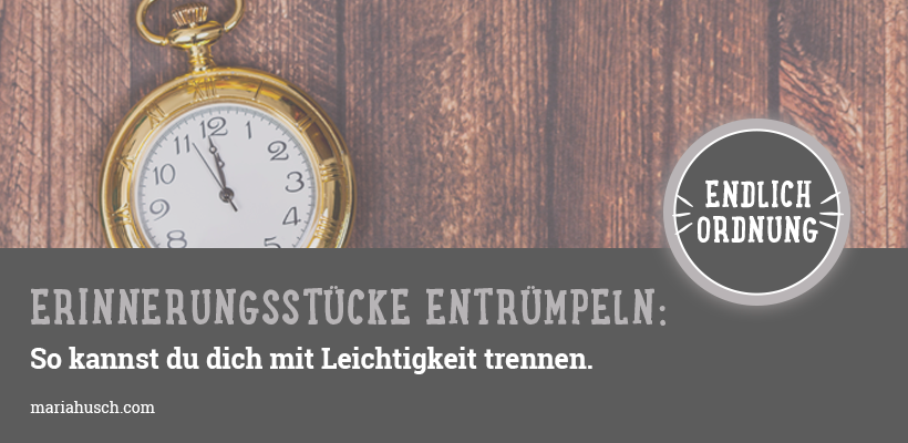 Raumtalk120 Erinnerungen Entrümpeln