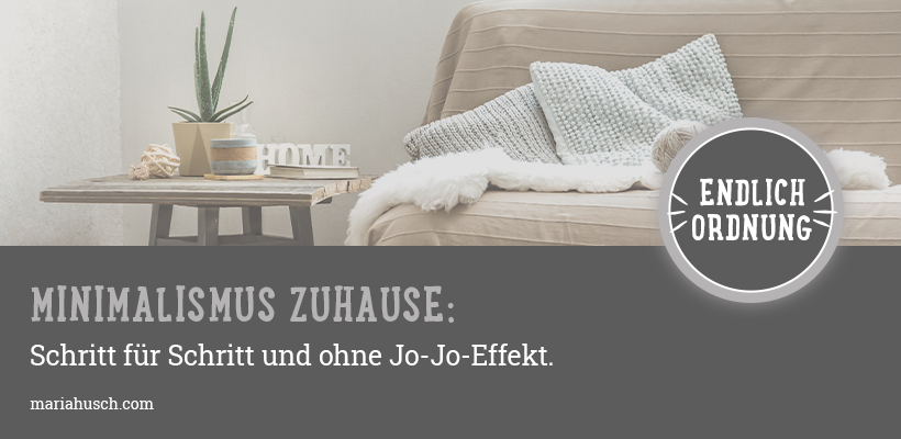 Raumtalk190 Minimalismus Zuhause