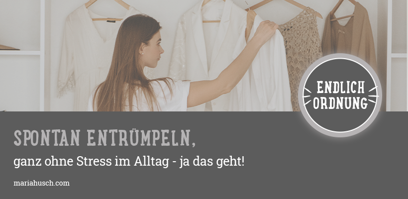 Raumtalk 209 Spontan Entrümpeln